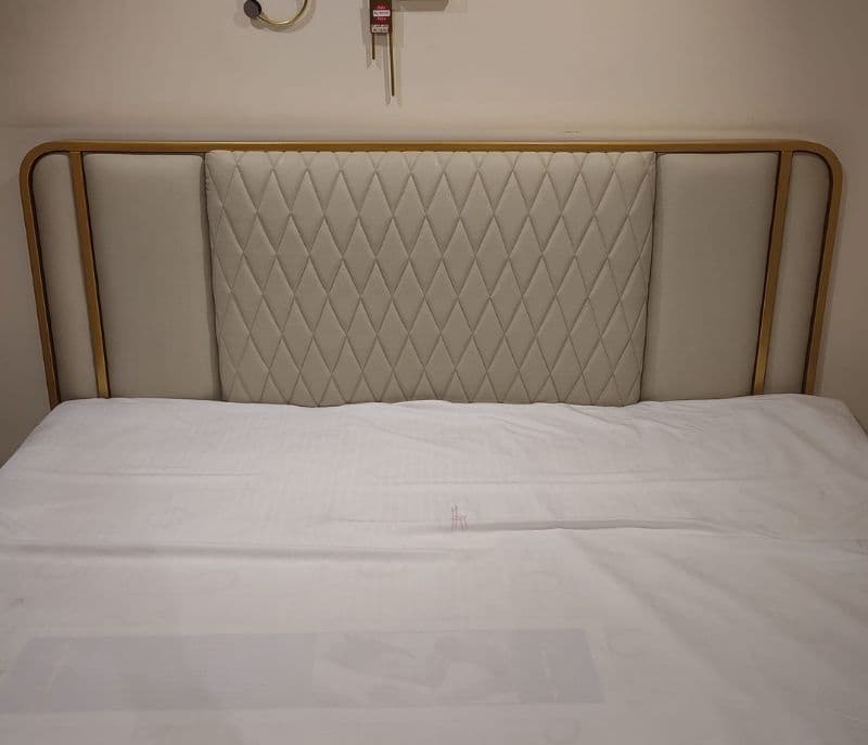 Image 7 for Gold strip cot (BSK)