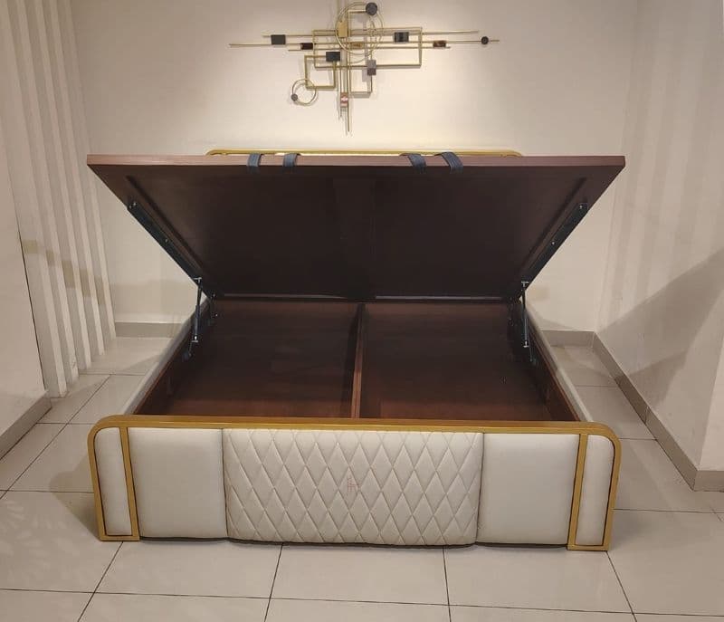 Image 6 for Gold strip cot (BSK)