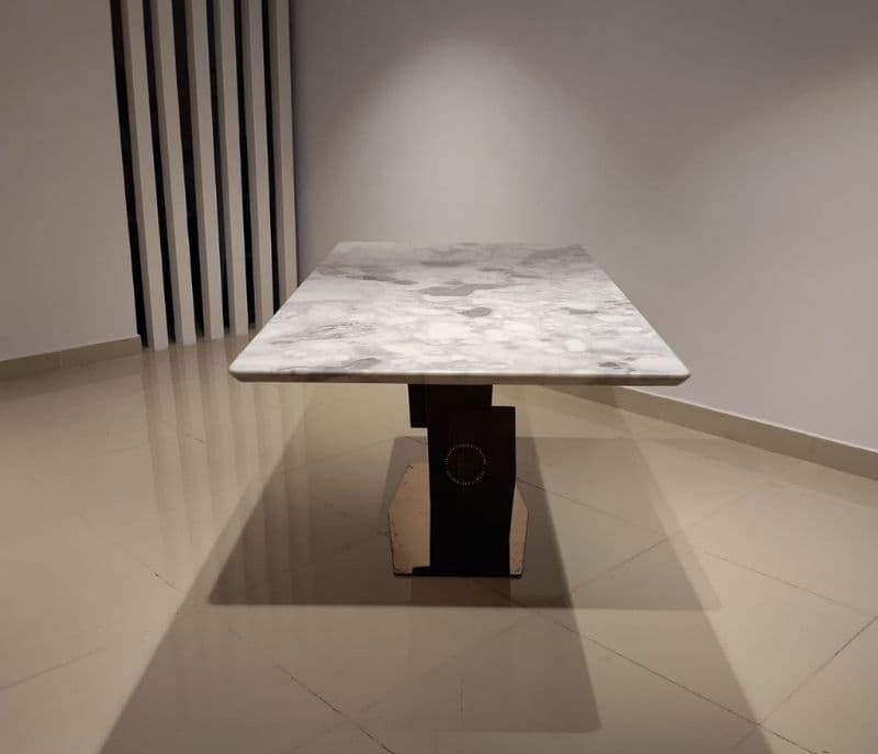 Image 8 for IRISH MARBLE 6X3 & 3689 DINING 6 CHAIRS (HYD OTD)