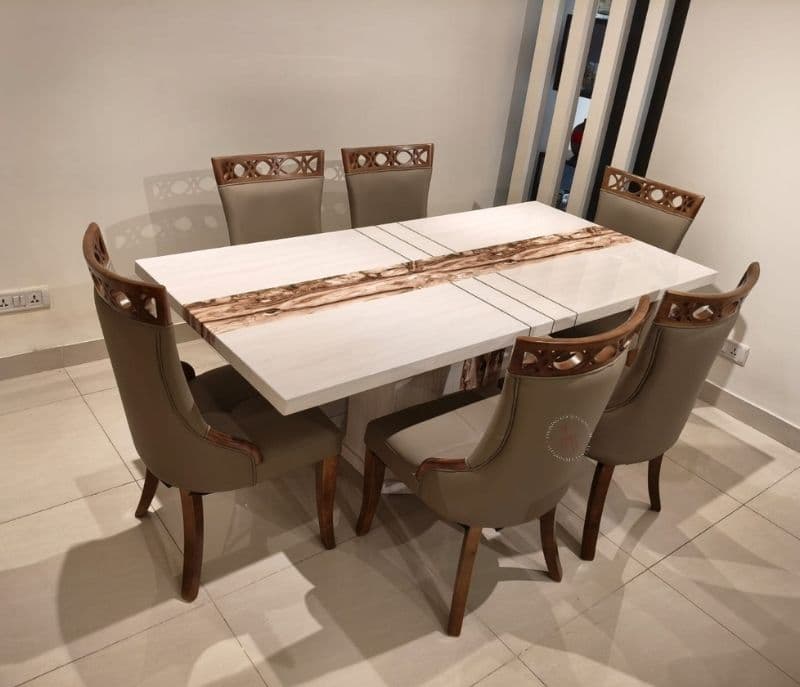 Image 3 for DT - 1061-1/3330-5 chairs - 206 (KORA) (SKN)