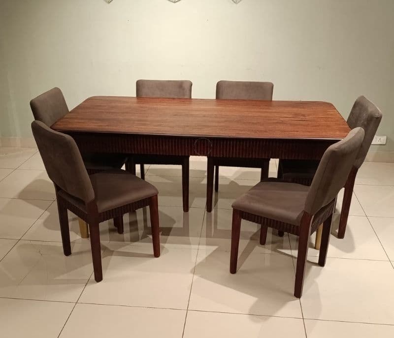 Fluted Dining Table (BSK)