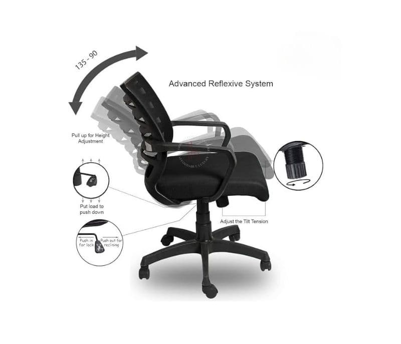 Image 7 for Marco Office Chair Zigzag Mesh