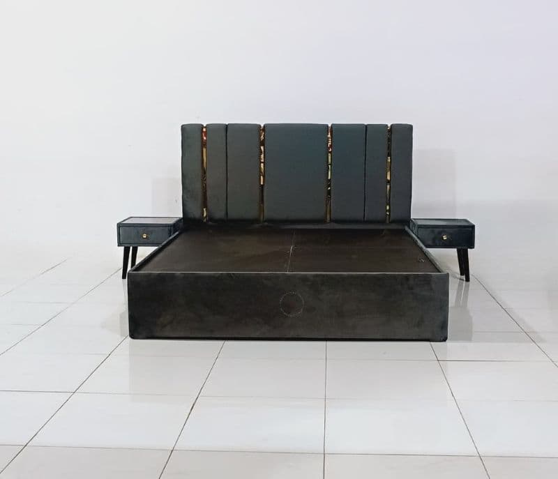 Image 2 for BED LUX 7872 2 DR STORAGE FULL UPHOLSTERY + 2 BST (HYD OTD)