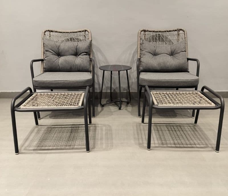 Image 10 for Garden set - 62 Canvas & Metal & Fabric Cushion (CP OTD)