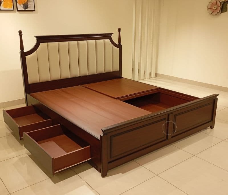 Image 10 for Piller Cot King Size Box Storage (BTM OTD)