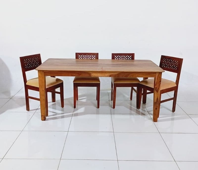 Image 5 for CNC dining chairs+ enlop 6 str dining table (WH OTD)
