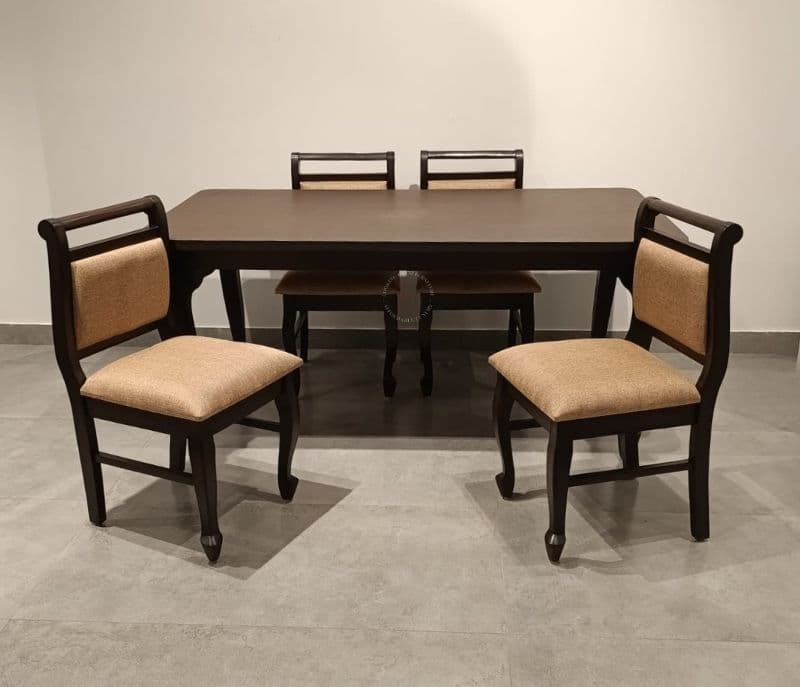 Image 2 for S Design dining table 4 chairs with bench (EC OTD)