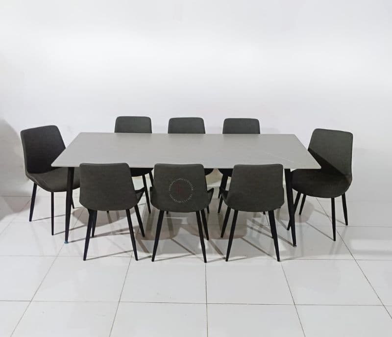 Image 5 for Mendy Armanigrey-1+8 dining set (WH OTD)