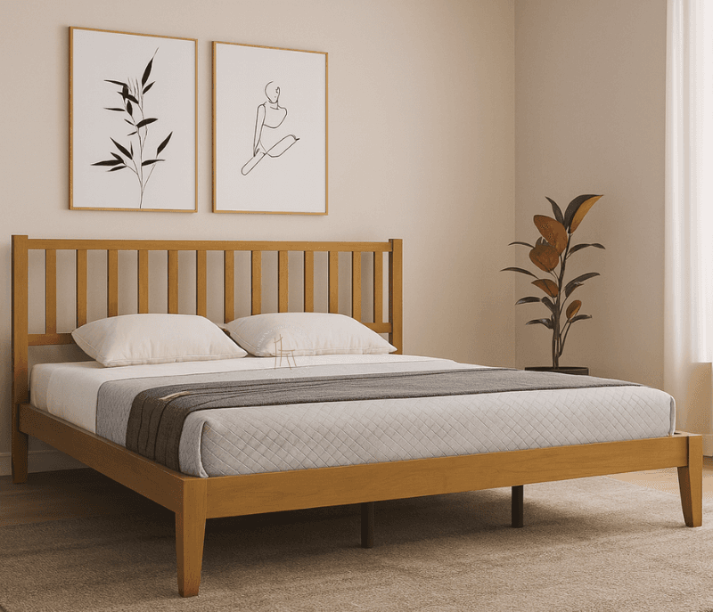 Uway King Size Cot with 8inch Mattress Offer