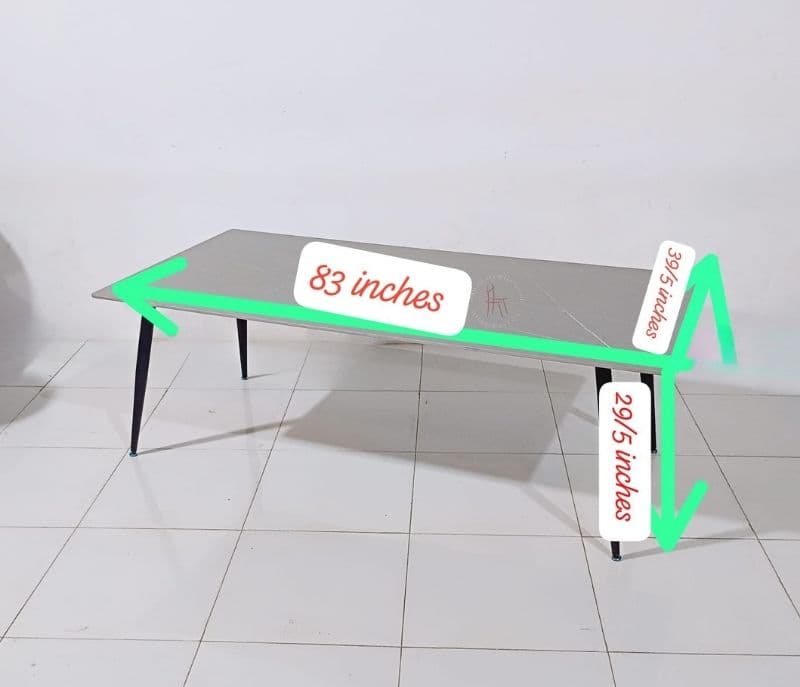 Image 14 for Mendy Armanigrey-1+8 dining set (WH OTD)