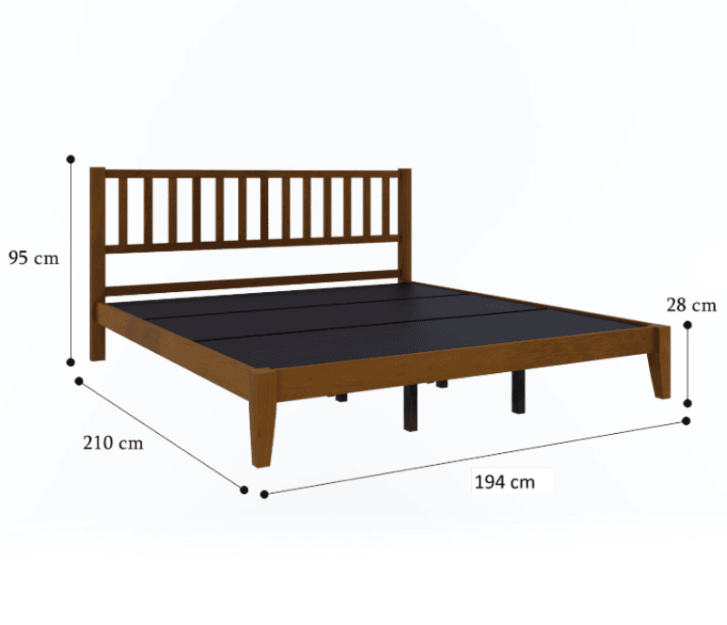Image 5 for Uway King Size Cot with 8inch Mattress Offer