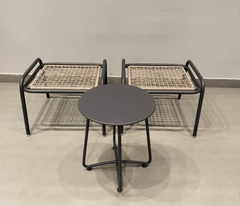 Image 8 for Garden set - 62 Canvas & Metal & Fabric Cushion (CP OTD)