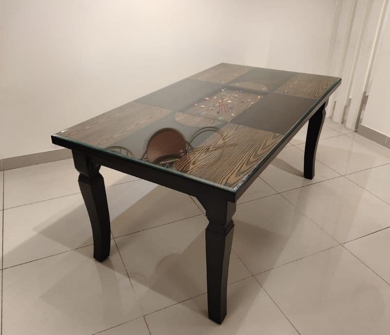 Image 10 for Damro dining table-1+6 chairs (BSK OTD)