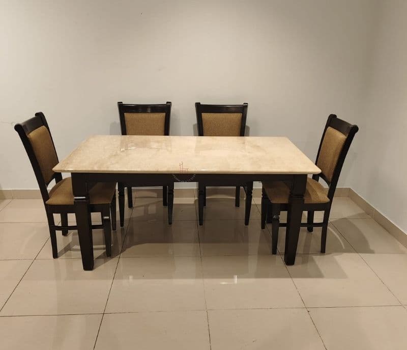 Image 4 for Cl 44 dining table-1+4+ bench (BSK OTD)