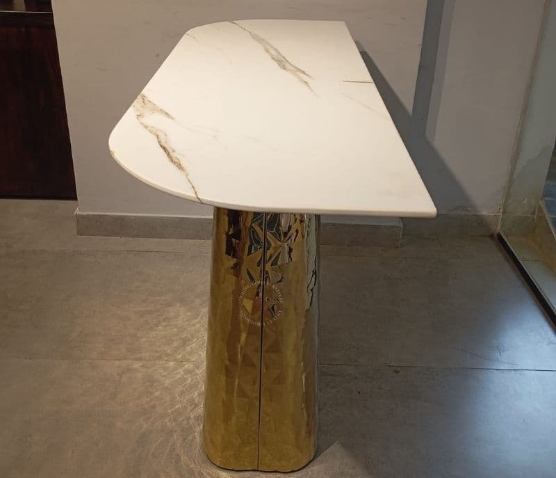 Image 3 for Console Table ID-65 Ceramic Marble Size 51x18 (KORA OTD)