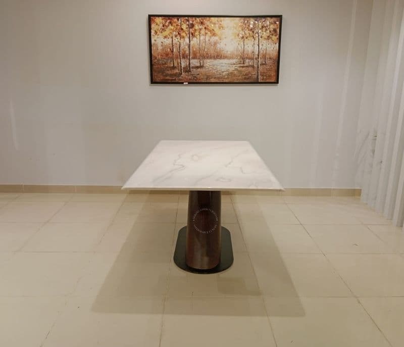 Image 14 for AXE /DC334 dining set 6 chairs with marble top (HYD OTD)