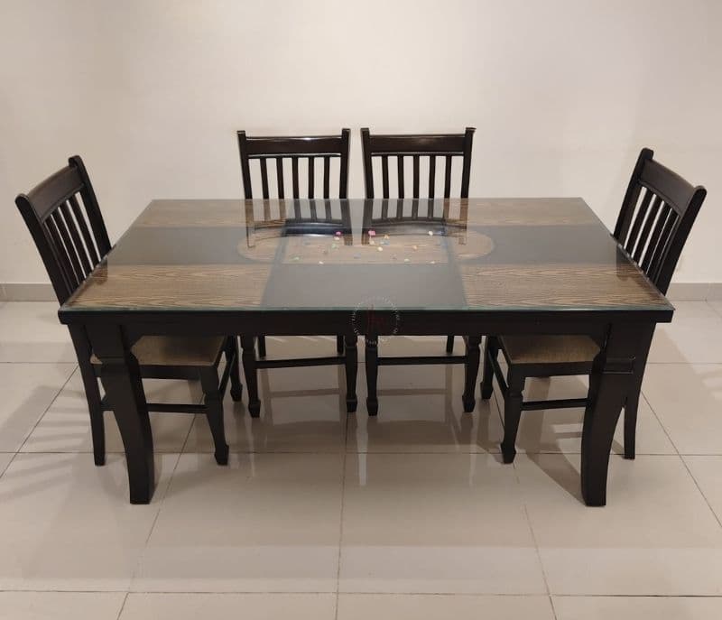 Image 4 for Damro dining table-1+6 chairs (BSK OTD)