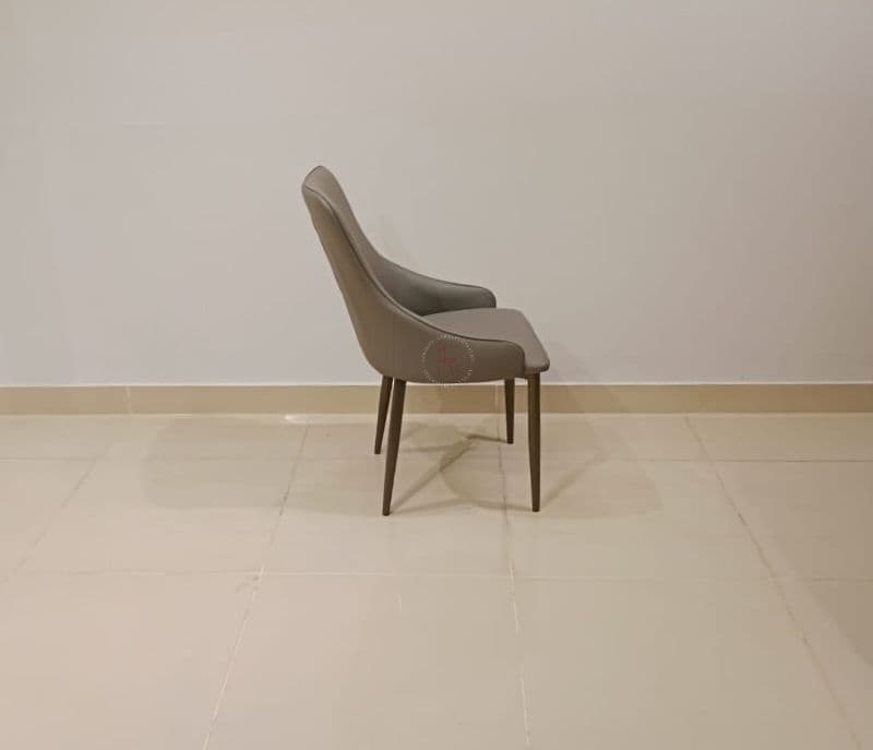 Image 6 for T-111/321 chr DT 6 Chairs With Marble Top Table (BTM OTD)