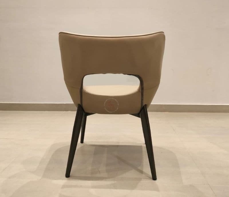 Image 7 for Dining F146/D-220 6+1 metal chairs base with marble top table (CP OTD)