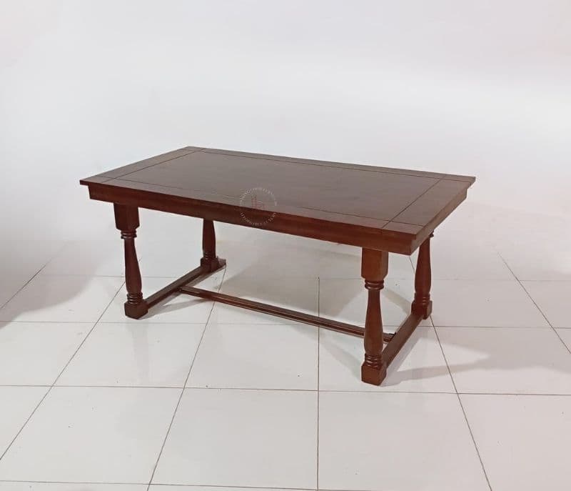 Image 12 for Fortress-DT-6-seater dining table 1+6 (WH OTD)