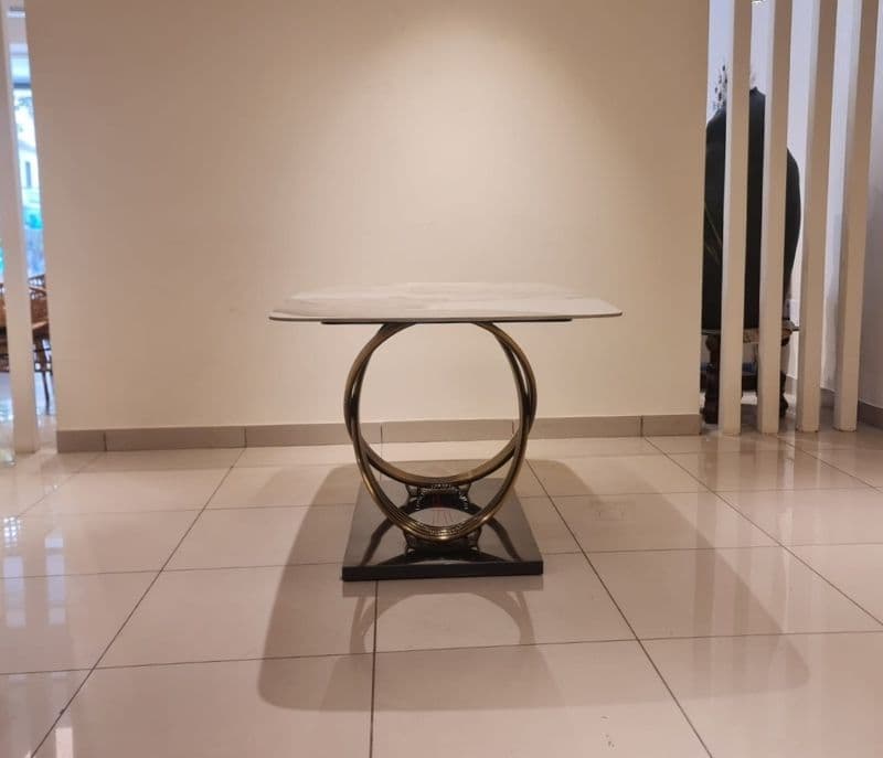 Image 9 for Dt-6101-dc-9145 marble top table with 6 chairs (WF OTD)