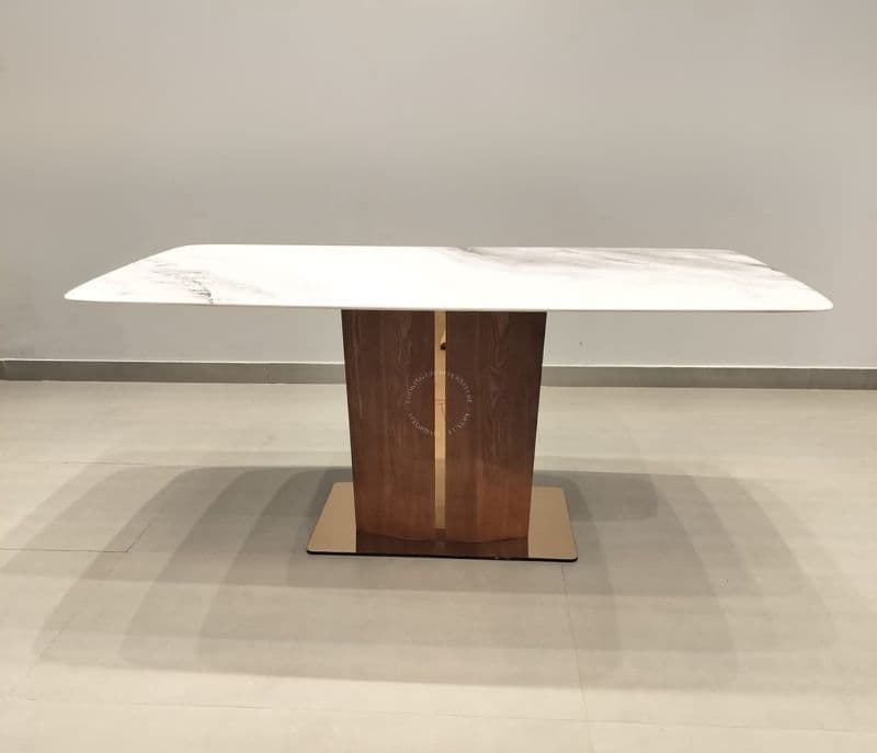 Image 11 for D/set -6+1 101/ 2110 6 chairs with marble top table(CP OTD)