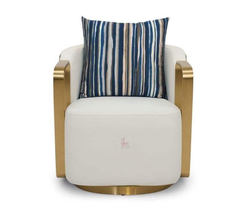 Fendi 1 seater sofa with Revolving (BSK OTD)