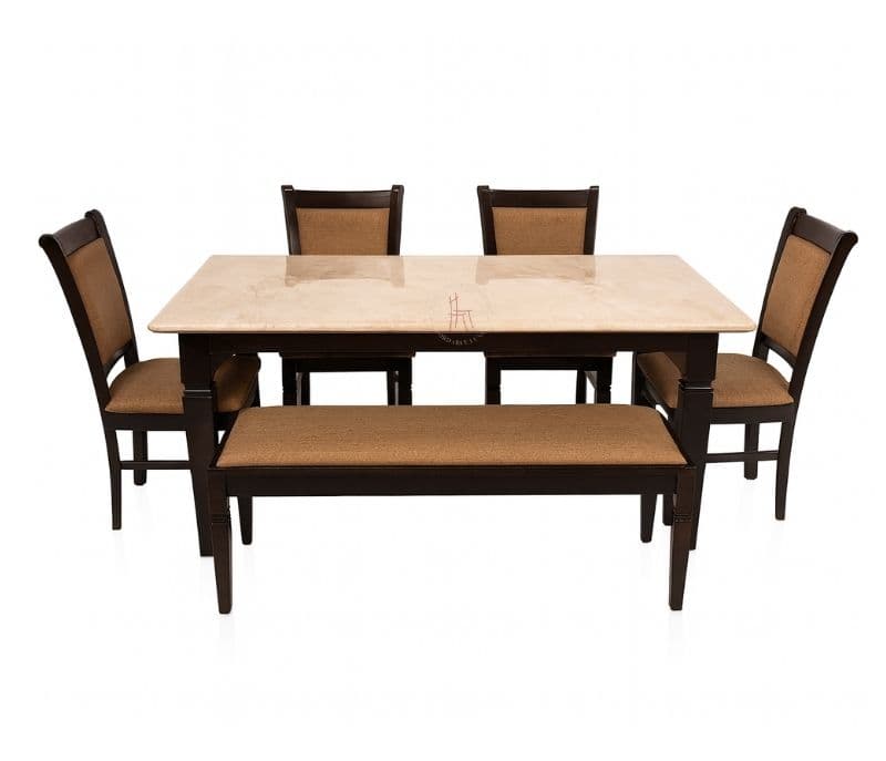 Cl 44 dining table-1+4+ bench (BSK OTD)