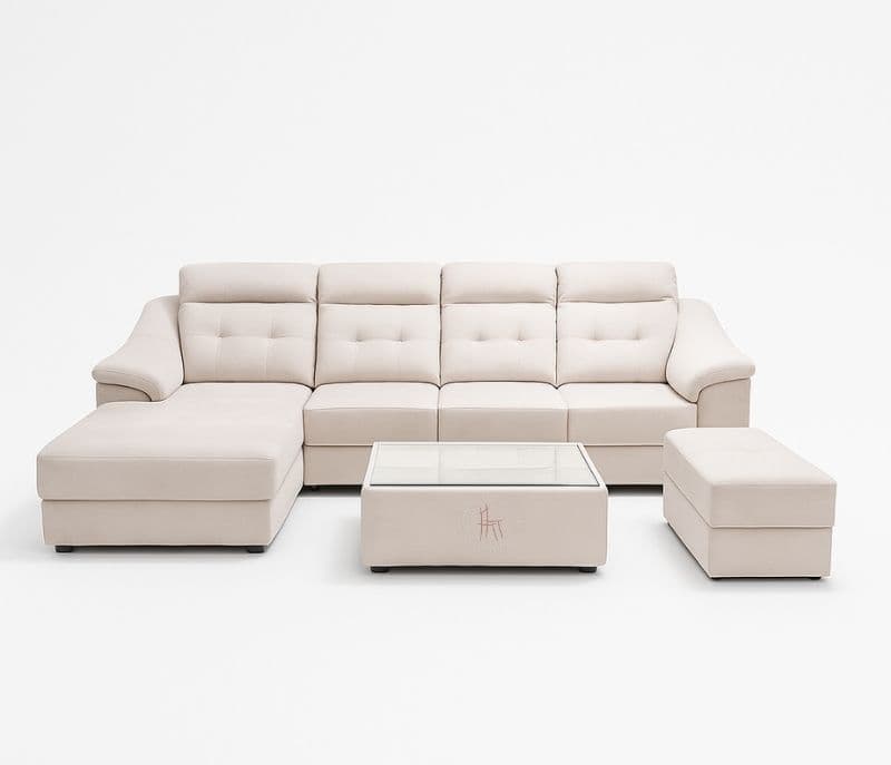 Petrio 3 Seater+Lounger Sofa (BTM OTD)