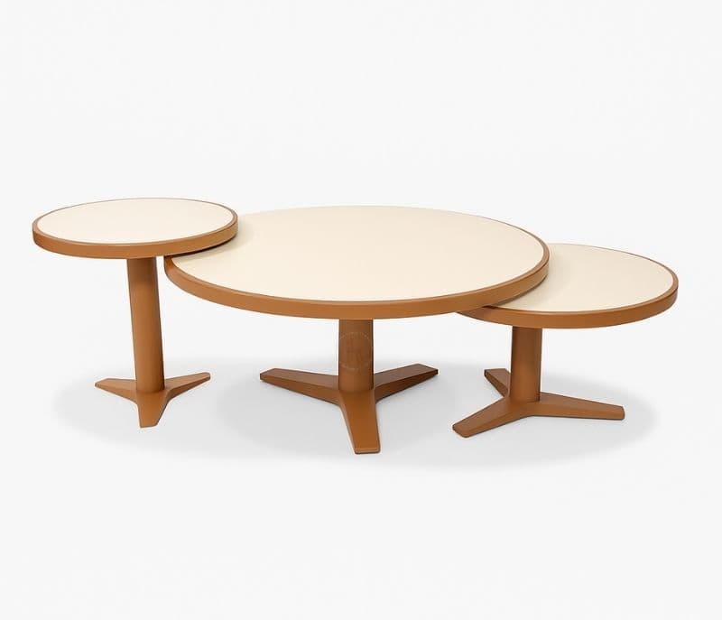 Centre Table - A-45 Ciramic Top, Metal Base(CP OTD)