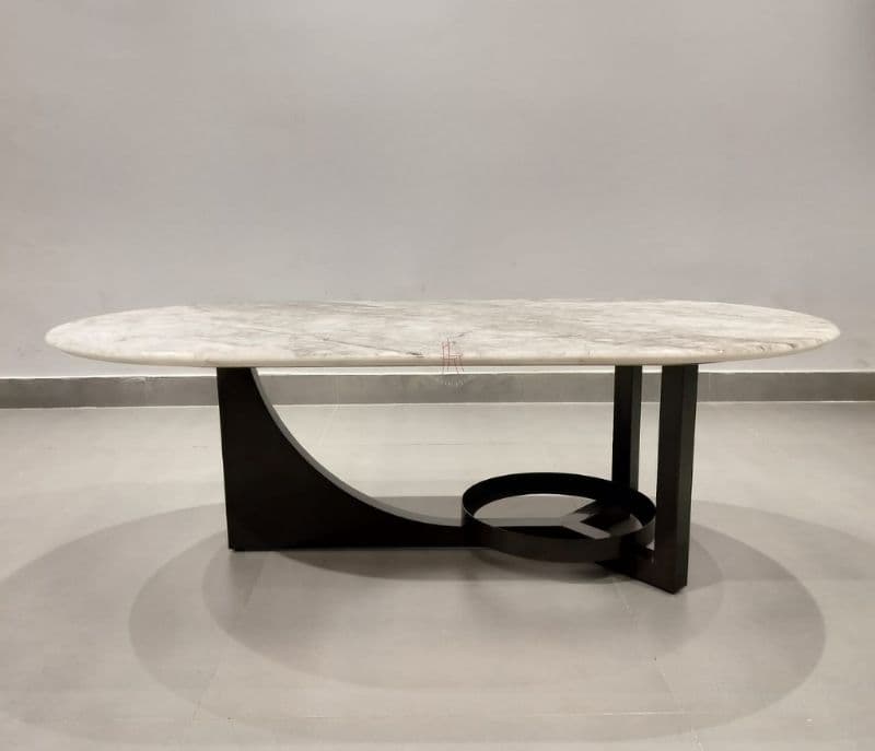 Image 3 for Centre Table - 24149 Metal Base & Marble Top (CP OTD)