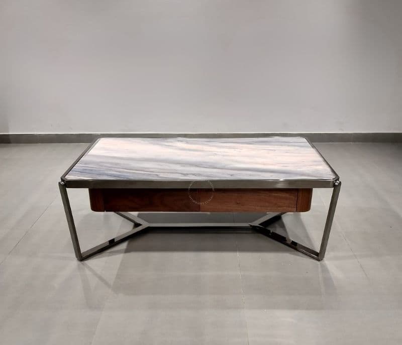 Image 8 for Centre Table - A 50 Metal Base & Marble Top (CP OTD)