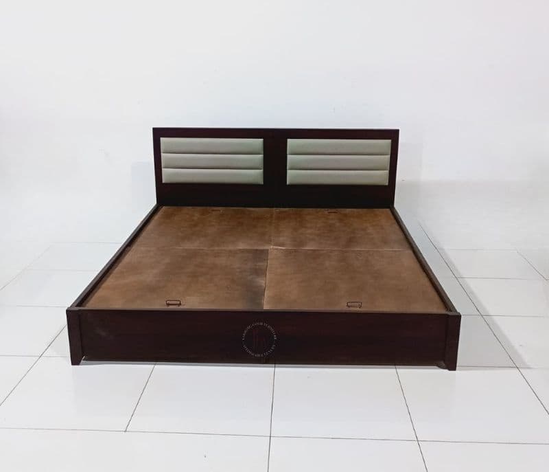 Image 4 for Danbury-KB-BOX King size bed with storage (WH OTD)
