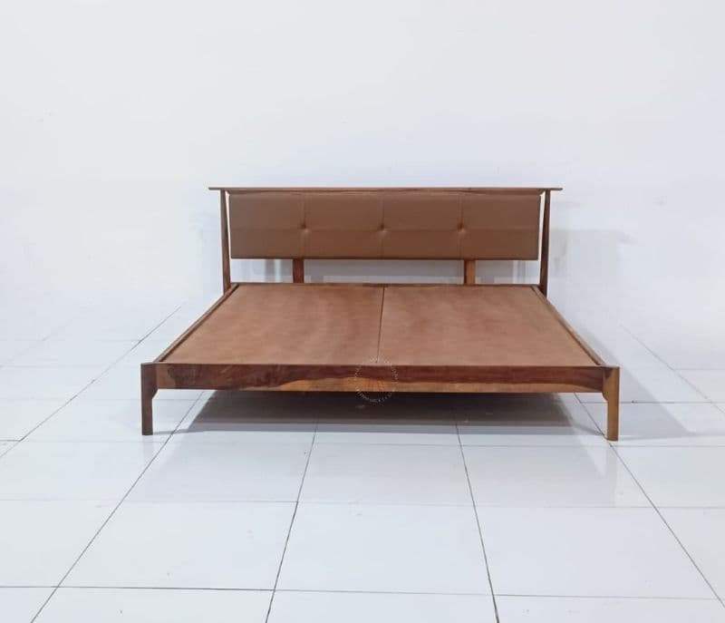 Image 5 for Indus-KB-King Size Bed Without Storage (TEAK) (BSK OTD)
