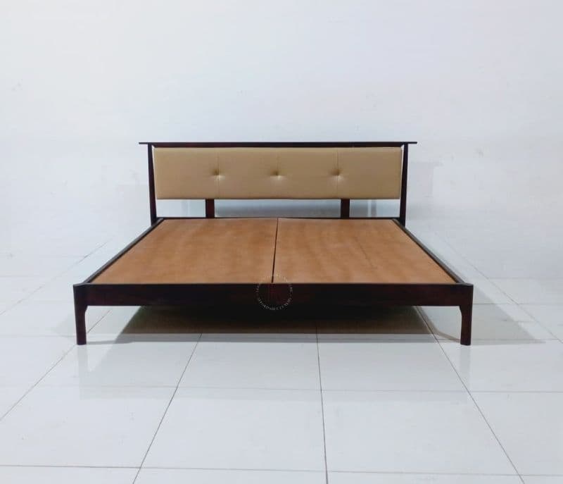 Image 6 for Indus-KB-King Size Bed Without Storage (WALNUT) (WH OTD)