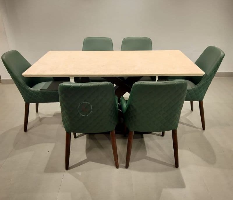 Image 3 for D/Set 6+1 DT-52/DC-364/ Bico Marble  (size - 5.5×3) & Leatherette (CP OTD)