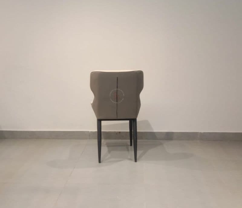 Image 6 for C-127 140 X 80 Table X009 Dark Grey Chairs 1+4 Table Marble with Ms leatherette (EC)