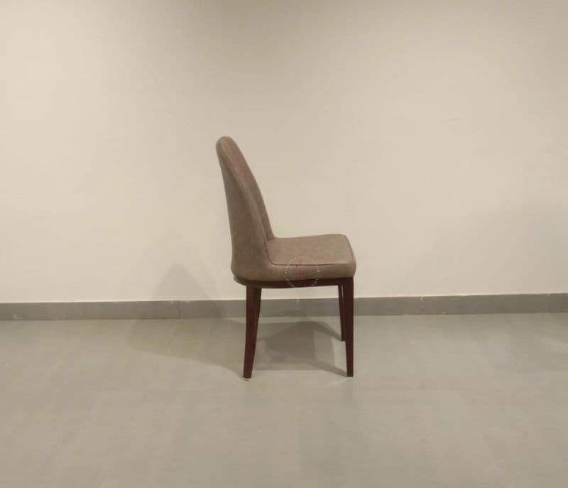 Image 5 for 30687-A-86/Y28-2 1+4 Chairs Table Marble top with Suede upholstery (EC)