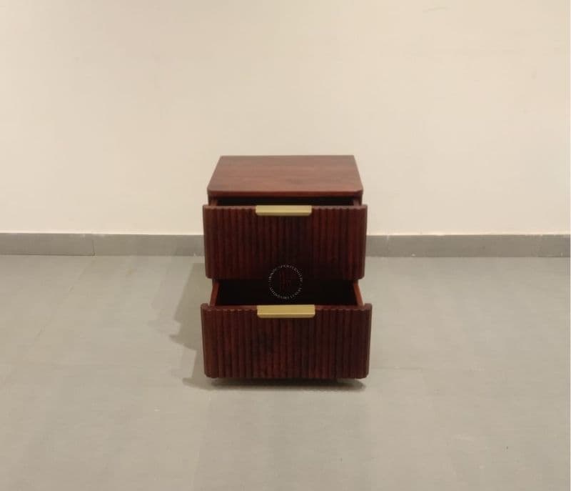 Image 3 for Fluted bed side table (EC)