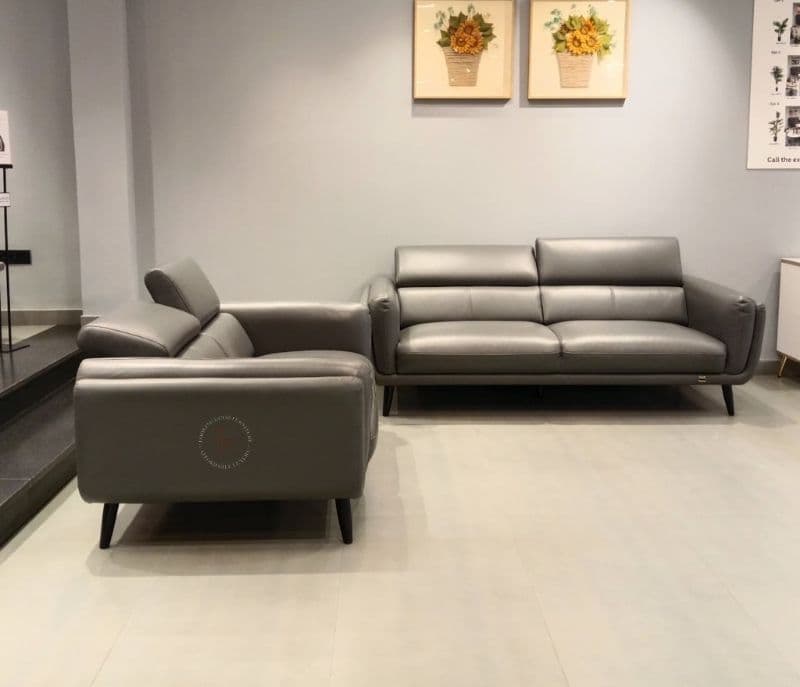 Image 3 for EM- 0730 Casa Italiana Leather Body Touch Sofa Set 3+2 (CP OTD)