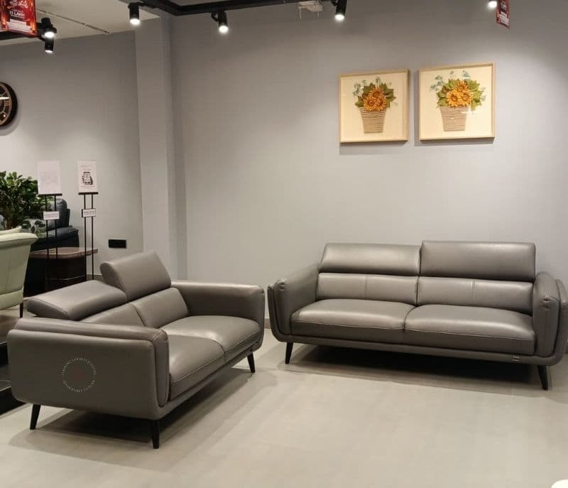 Image 2 for EM- 0730 Casa Italiana Leather Body Touch Sofa Set 3+2 (CP OTD)