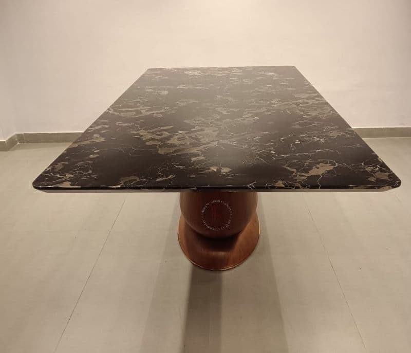 Image 13 for D/Set 8+1 (2310/824) 8+1 Chairs Marble Top Table (CP OTD)