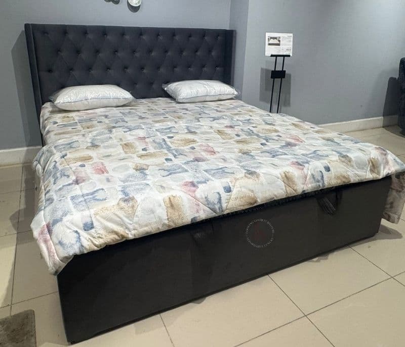 Image 2 for Dimond cot king size with hydraulic storage (BWD OTD)