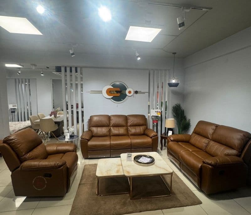 Image 2 for JH R174 Franklin Sofa Body Touch Leather 3RR +2RR +1 R Power Recliner (BWD OTD