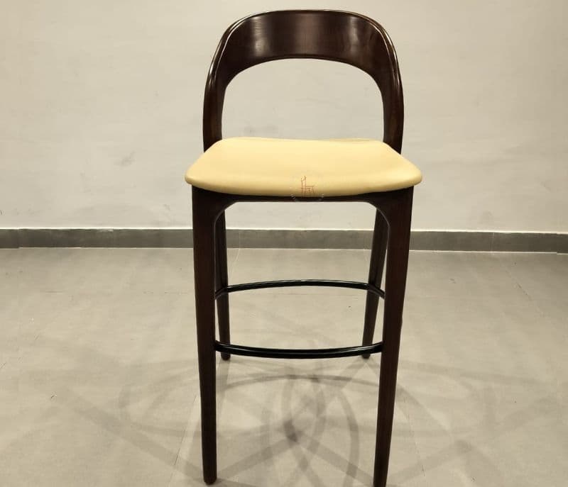 Image 5 for Ashwood Barstool Wood with metal and Leatherette (CP OTD)