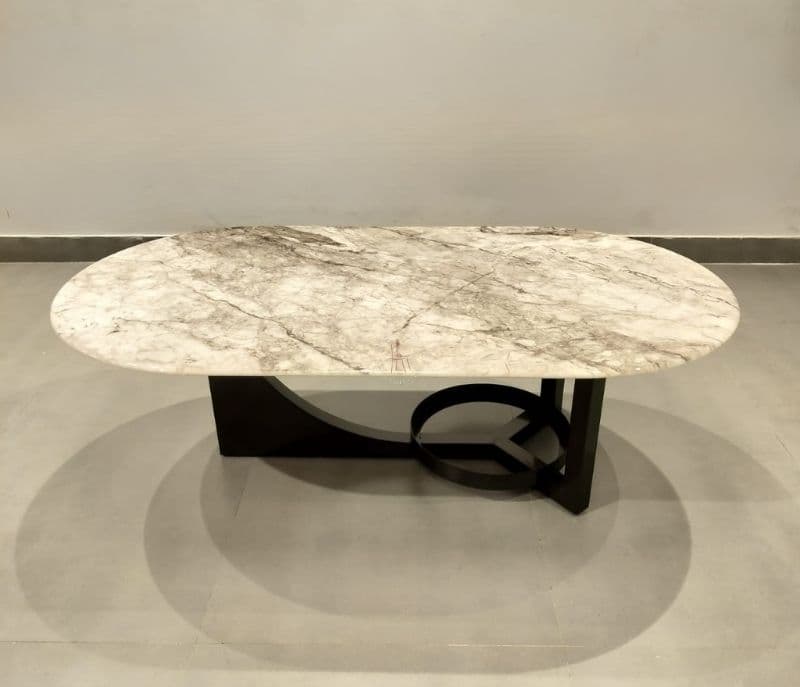 Image 4 for Centre Table - 24149 Metal Base & Marble Top (CP OTD)