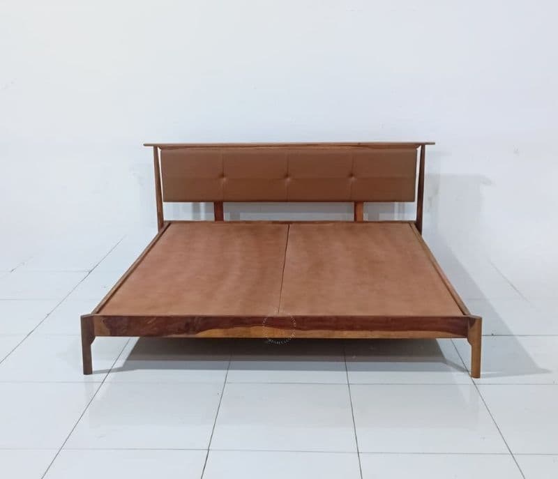 Image 3 for Indus-KB-King Size Bed Without Storage (TEAK) (BSK OTD)