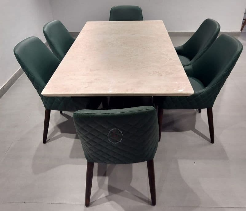 Image 4 for D/Set 6+1 DT-52/DC-364/ Bico Marble  (size - 5.5×3) & Leatherette (CP OTD)