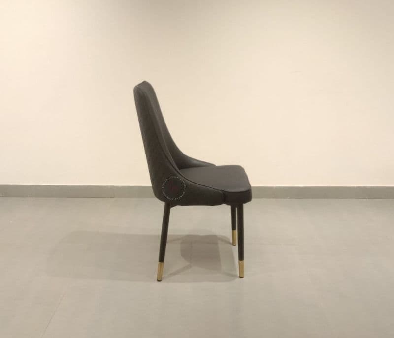 Image 6 for C140 T706 /Y10 Ch 1+6 Chairs Table  Marble top with Leatherette upholstery (EC)