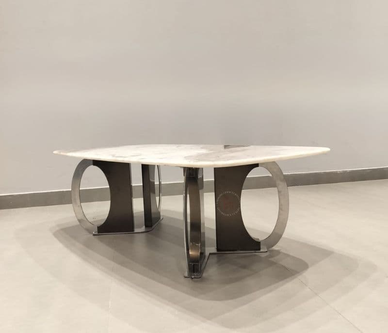 Image 3 for Centre Table - 24130 Metal Base & Marble Top (CP OTD)